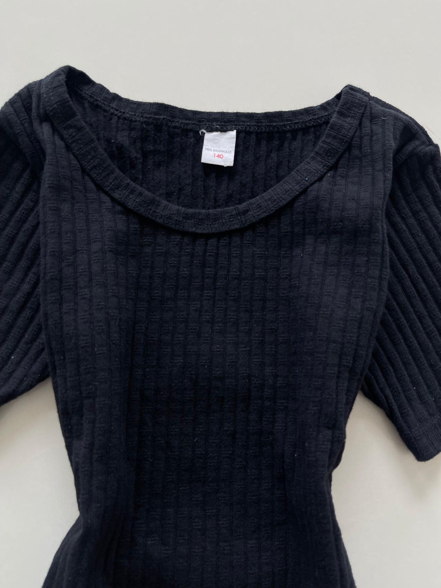 Waffle Black Bodysuit-Bust 24 to 28