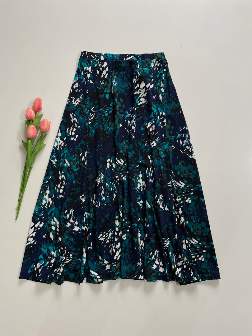 GEORGE MIDNIGHT BLUE SKIRT - WAIST 50 TO 54