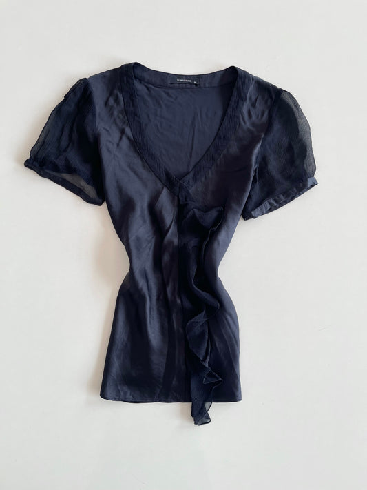 Green House 100% Silk Top-Bust 36