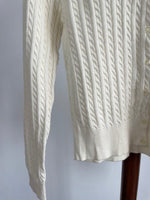Load image into Gallery viewer, Ralph Lauren Vintage Cotton Cardigan-Bust 34 to 36