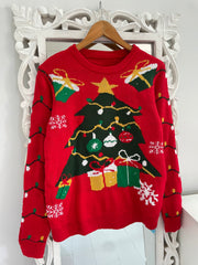 New Tagged Christmas Sweater-Chest 40