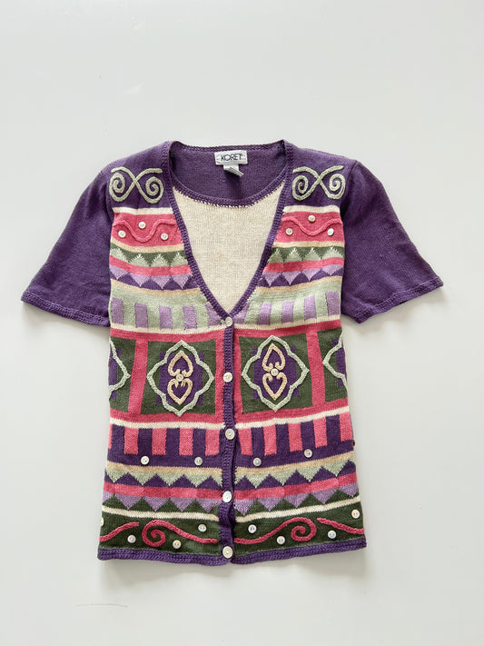 Koret Embroidered Sweater-Bust 38