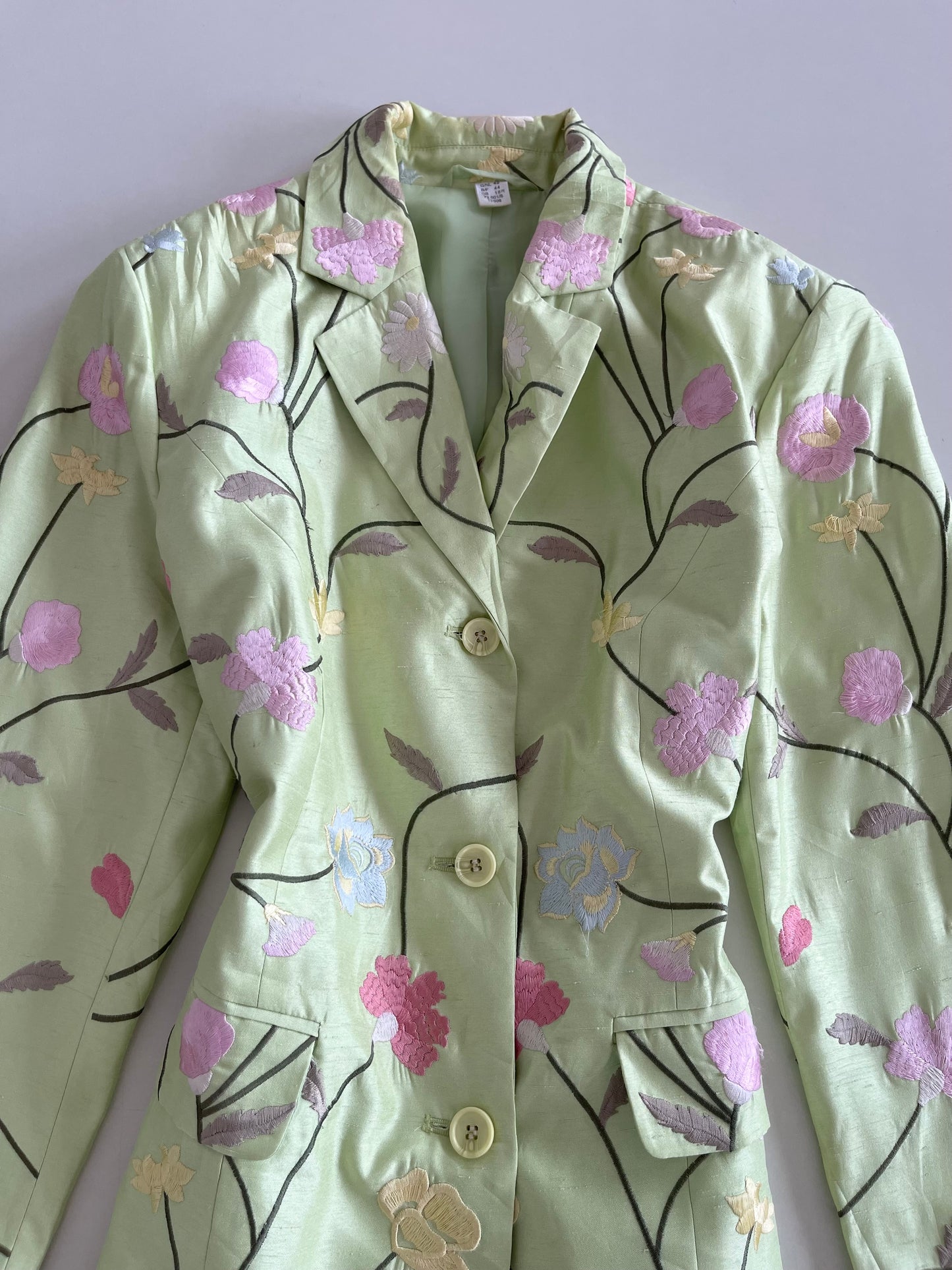 Vintage Embroidered Blazer-Bust 42