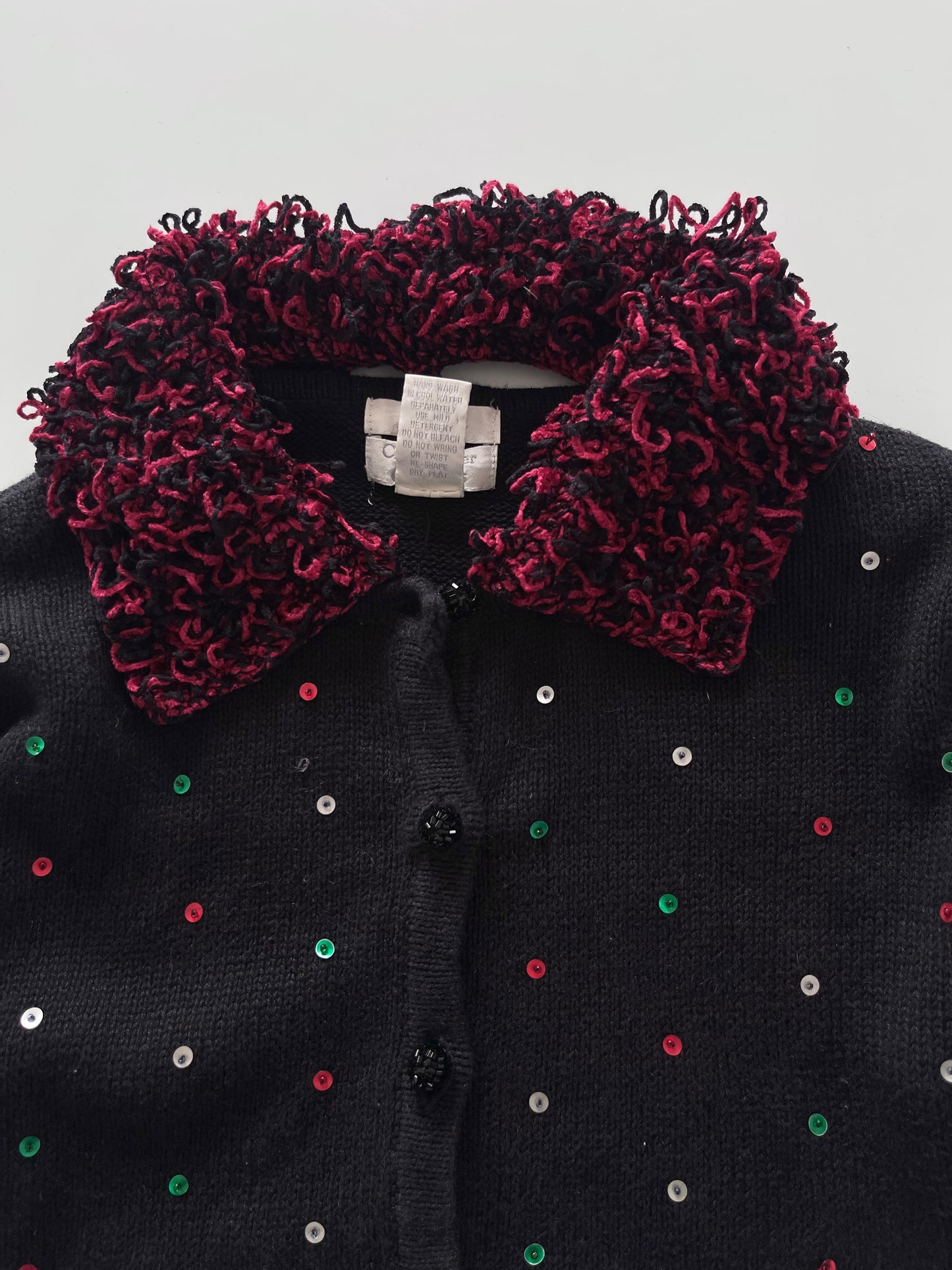 Christopher&Banks Hand Embroidered Cardigan-Bust 42