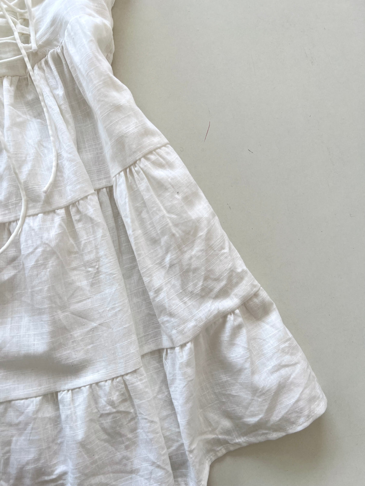 Allas White Tagged Dress-Bust 30