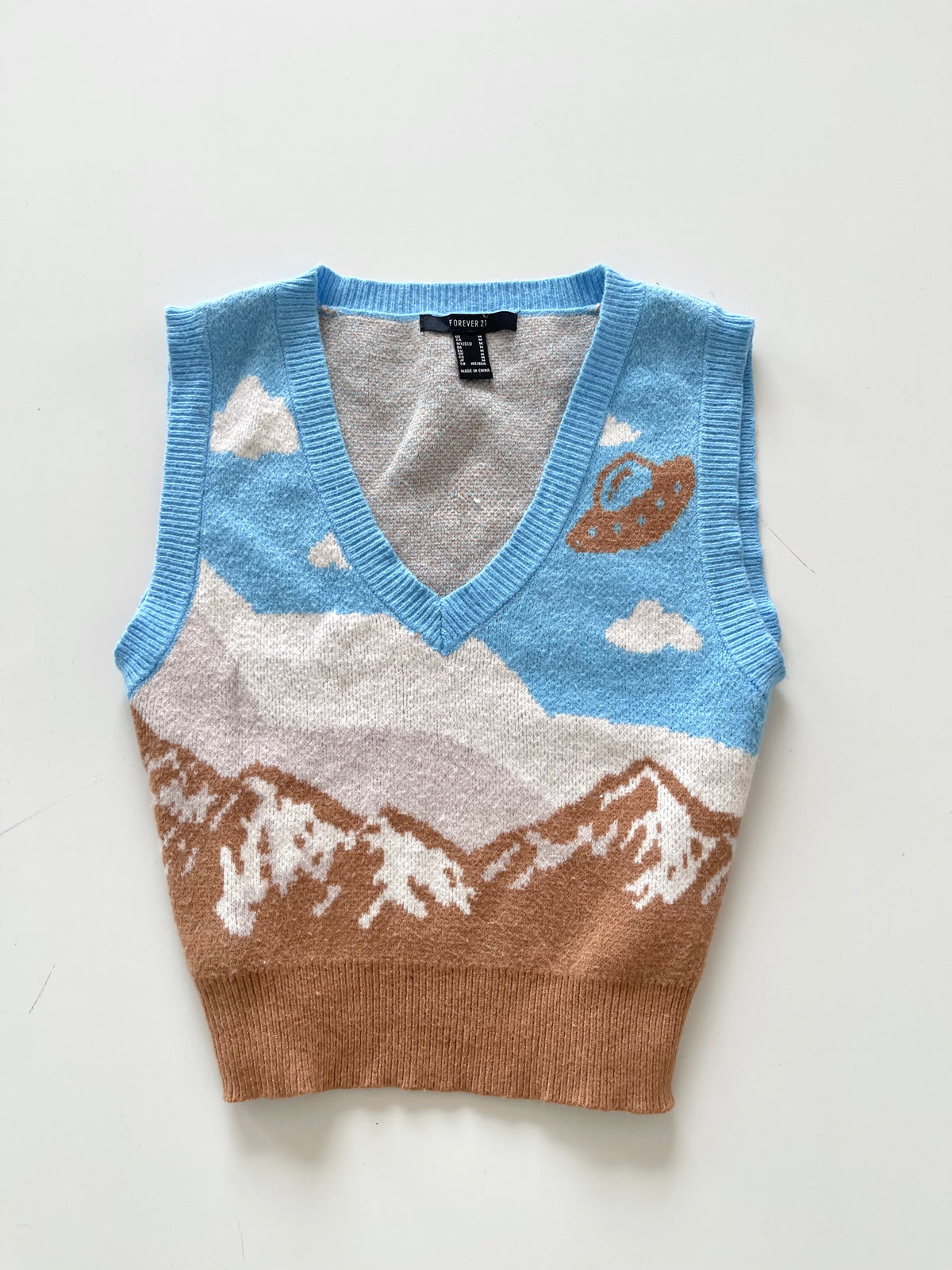 Forever21 Pinterest Sweater Vest-Bust 30