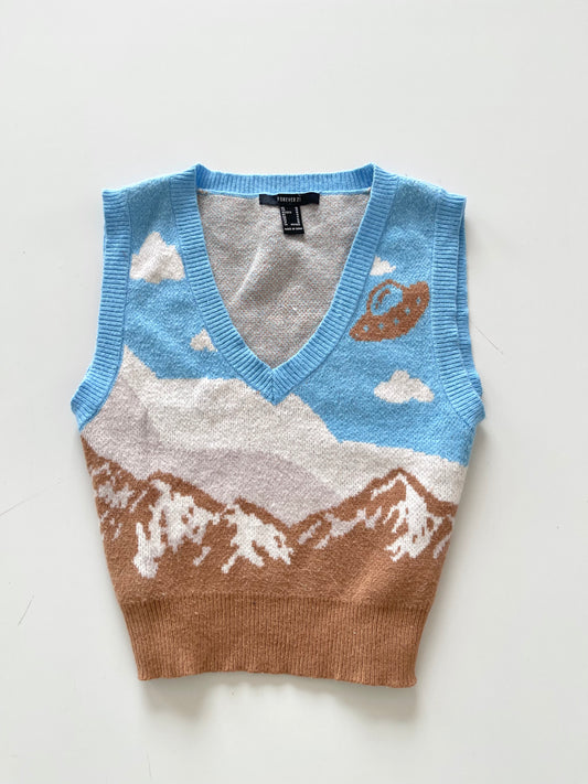 Forever21 Pinterest Sweater Vest-Bust 30