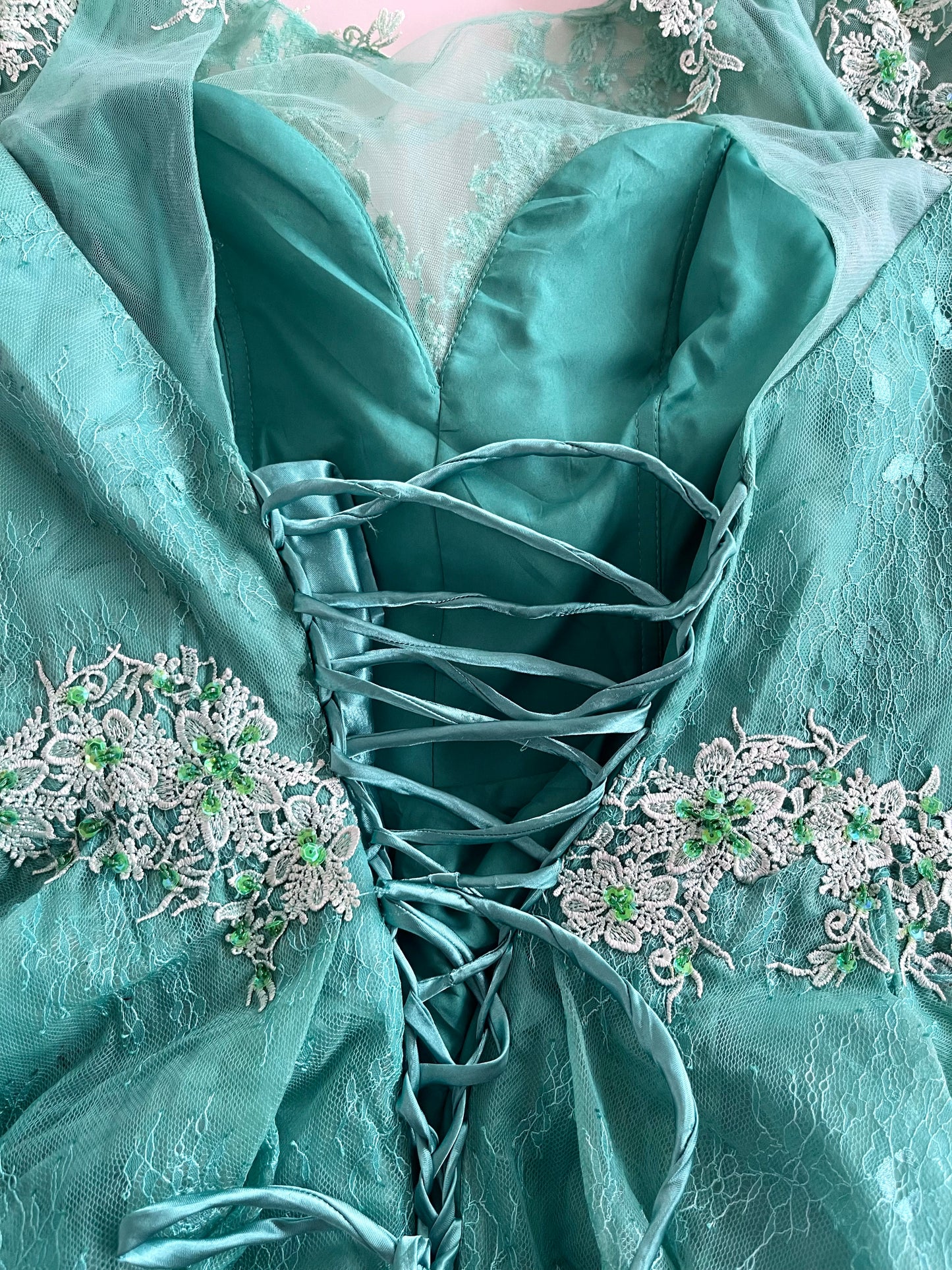 Vintage Embroidered Dress-Bust 36 to 38