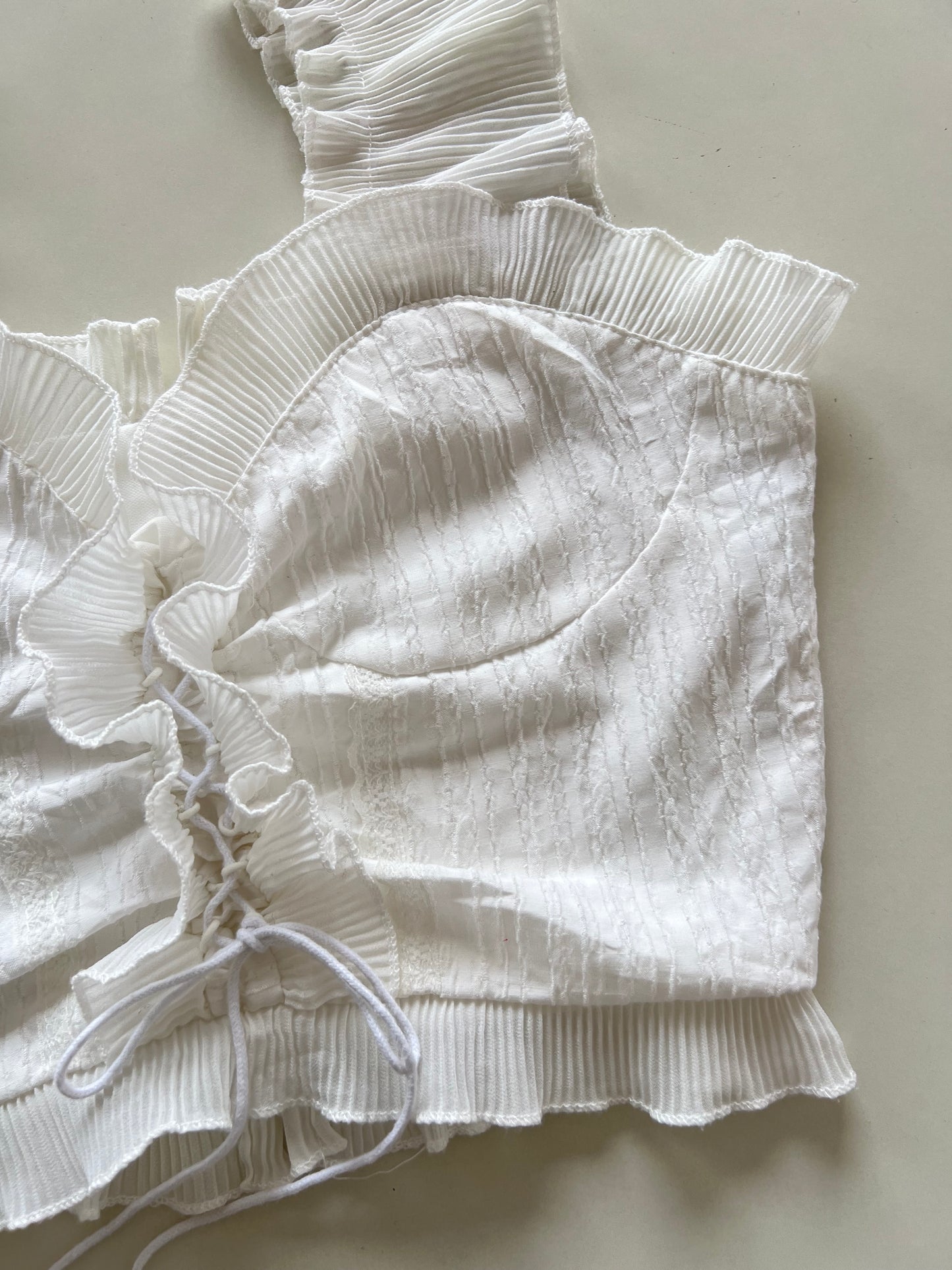 Ruffle Top-Bust 32