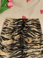 Load image into Gallery viewer, Animal Printed Plaid Skirt - Waist 22
