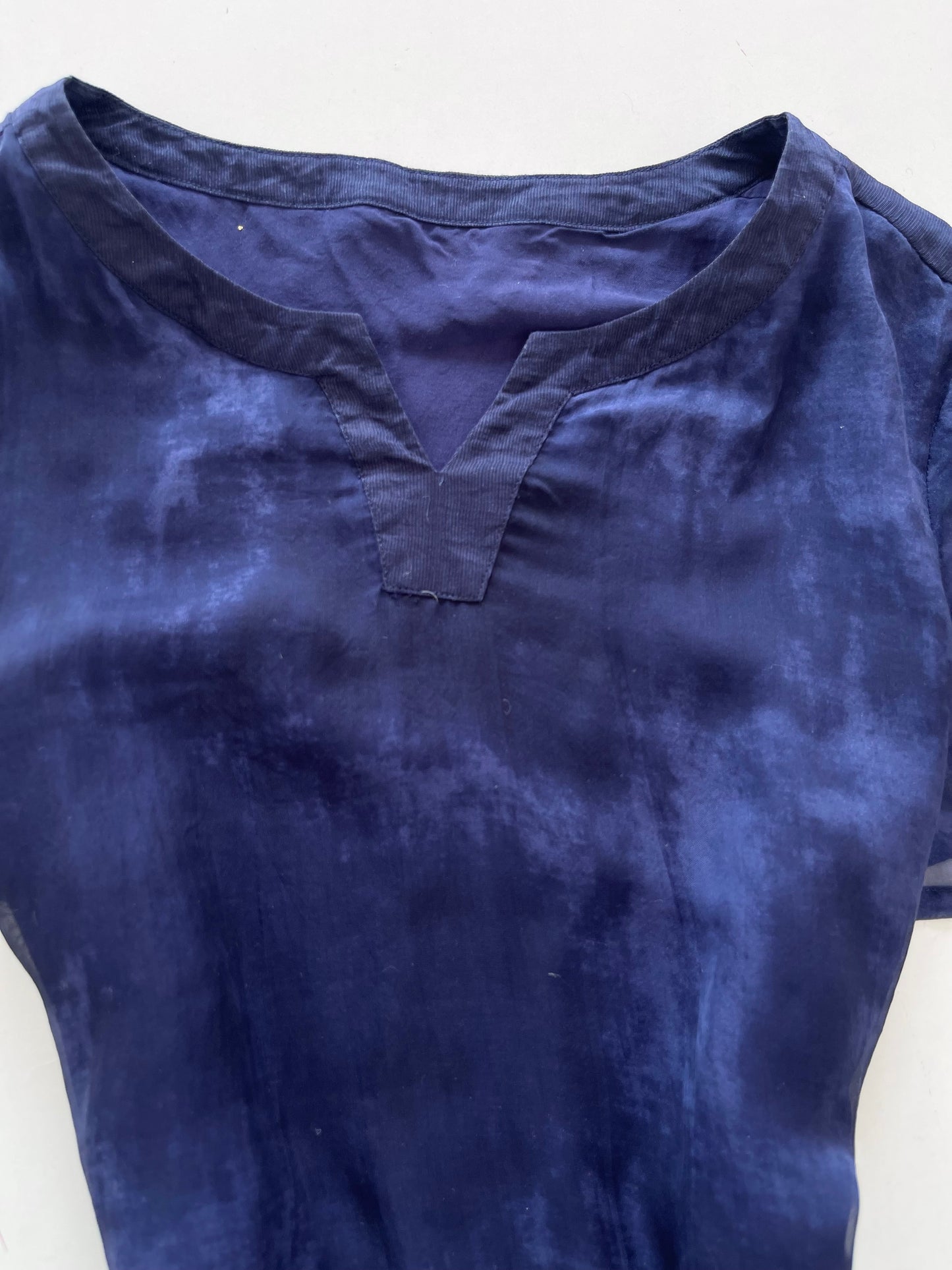 100% Silk Sheer Top-Bust 38