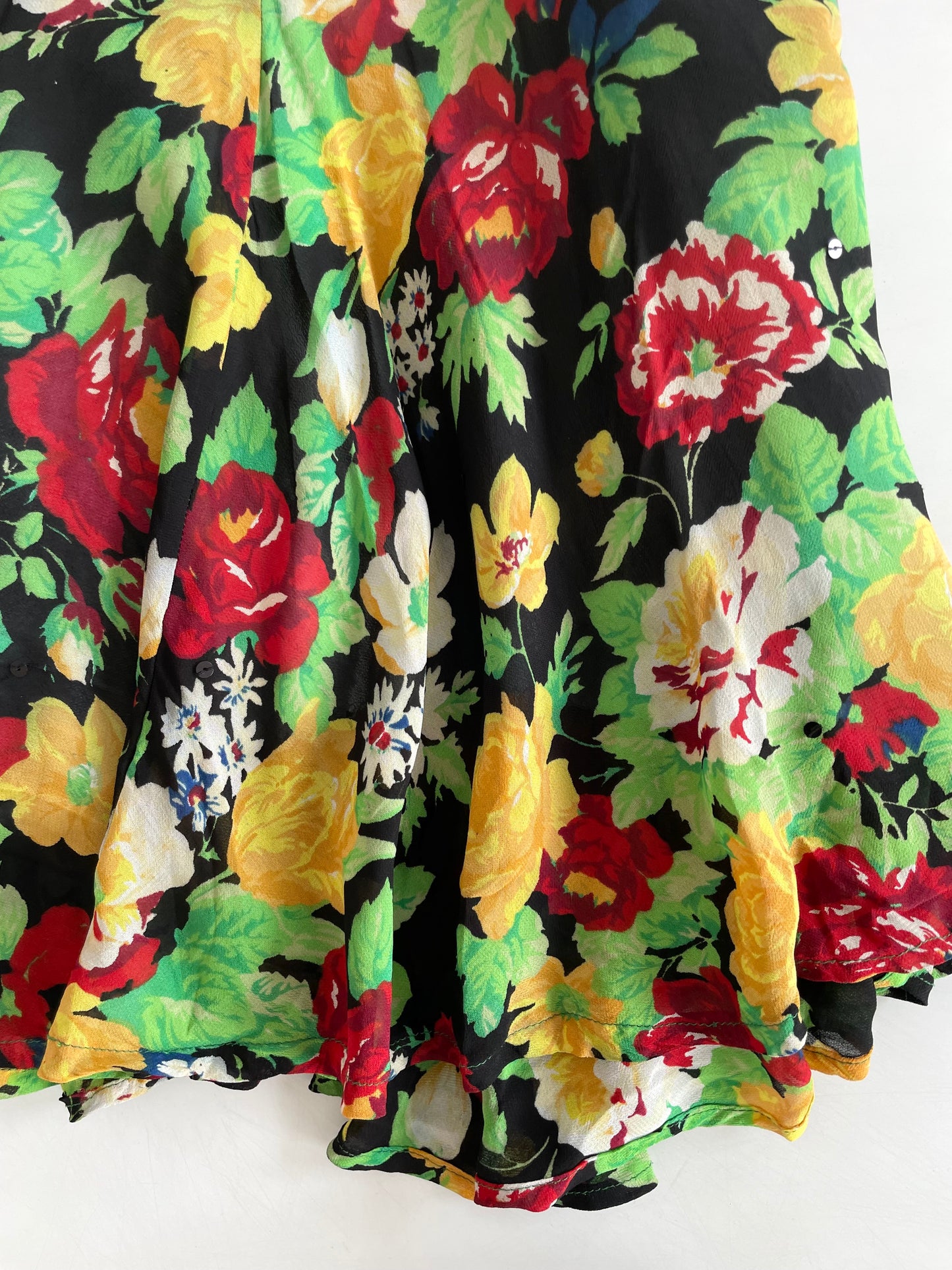 Vintage Asymmetric Skirt -Waist 26