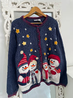 Load image into Gallery viewer, Carolina Embroidered Christmas Sweater-Bust 48
