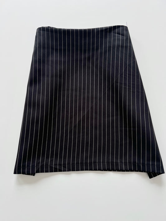 Pinstripe Skirt-Waist 32