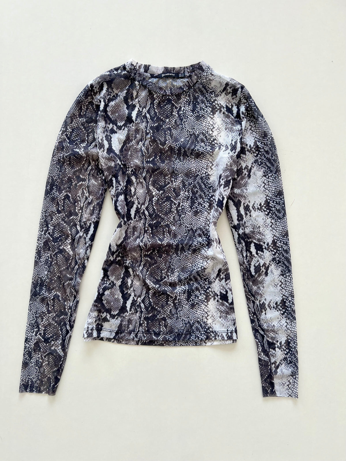 Stradivarius Semi Sheer Top-Bust 34 to 36