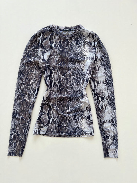 Stradivarius Semi Sheer Top-Bust 34 to 36