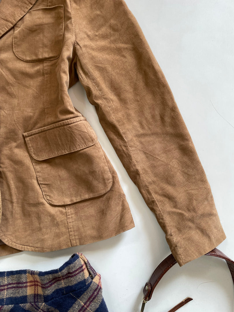 Corduroy Blazer-Bust 32