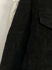 Super Thick Corduroy Puffer Shacket-Chest 44