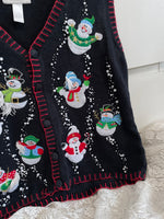 Load image into Gallery viewer, Vintage Christmas Sweater Vest-Bust 42
