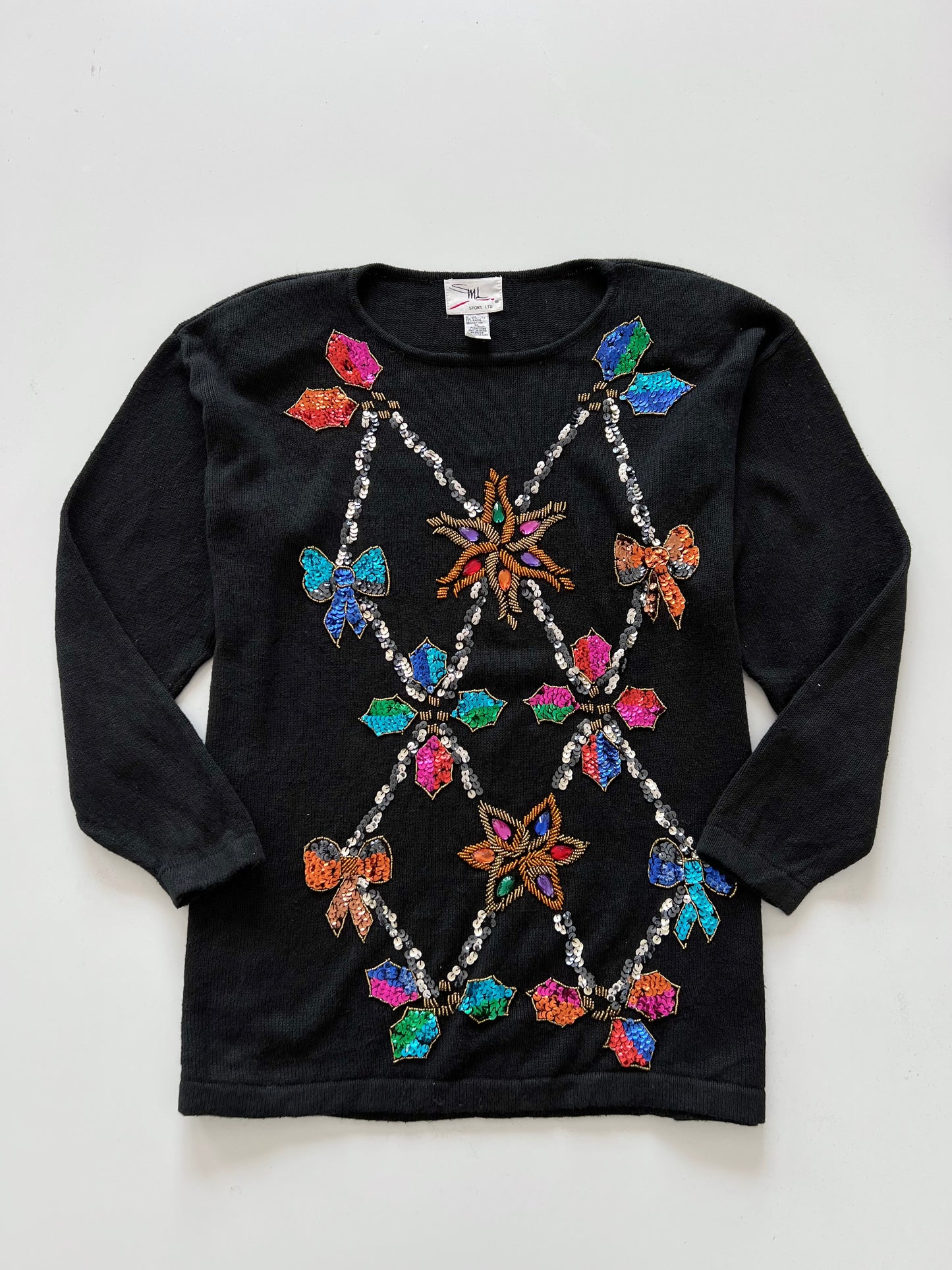 SML Hand Embroidered Sweater-Bust 50