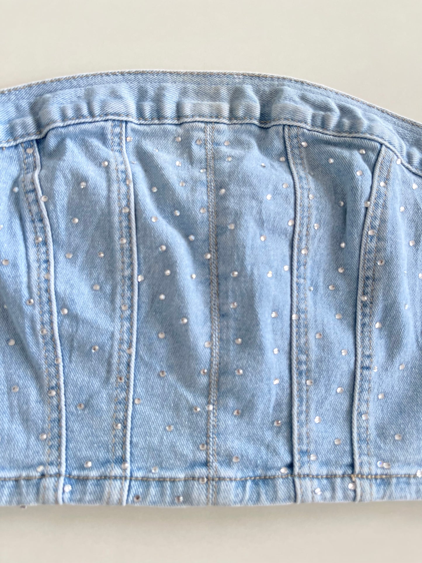 New Cvltr Denim Top-Bust 32
