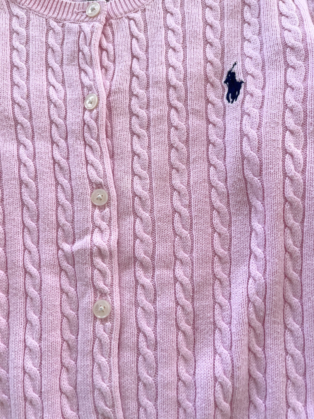 Ralph Lauren 100%Cotton Vintage Cardigan-Bust 32