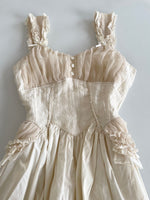 Load image into Gallery viewer, Vintage Lace Dress-Bust 30 to 32