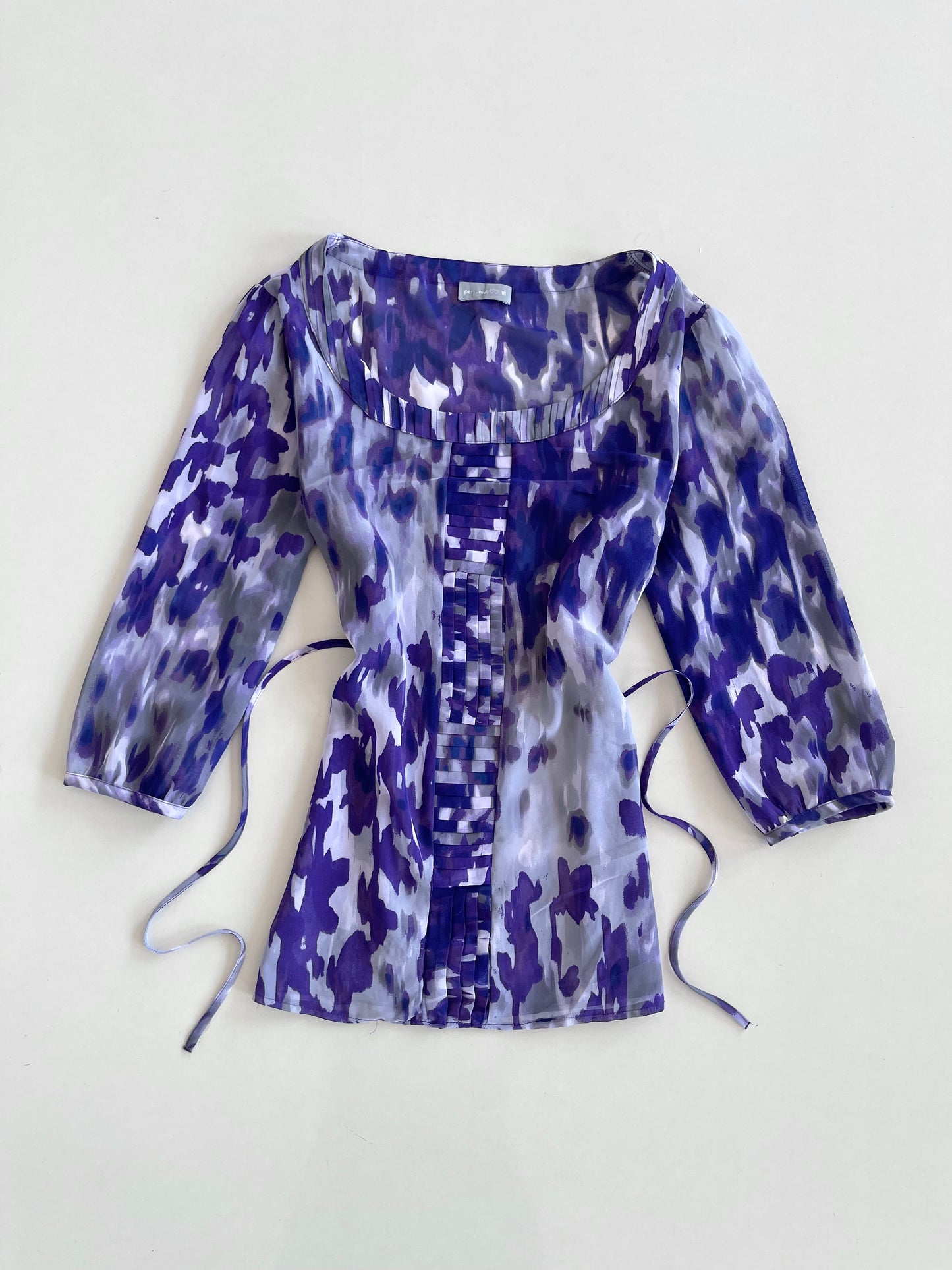 Per Una Sheer Top-Bust  44