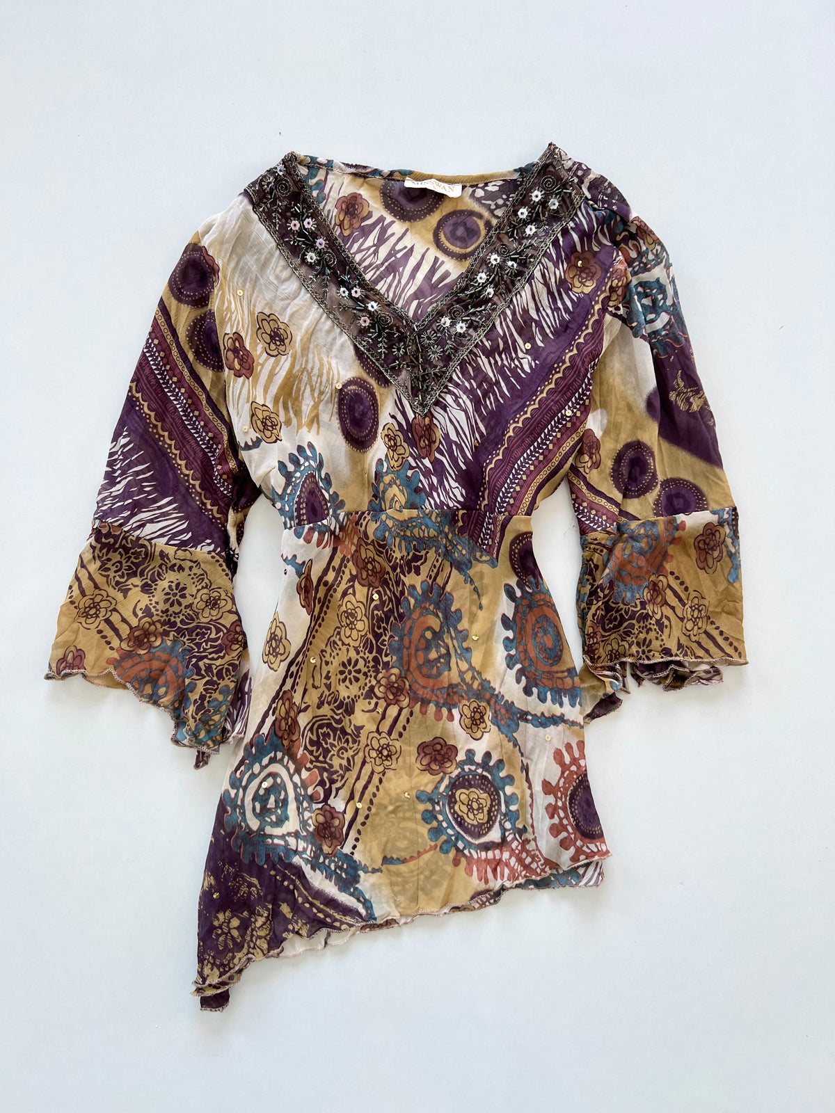 Misswan Sheer Top-Bust 40