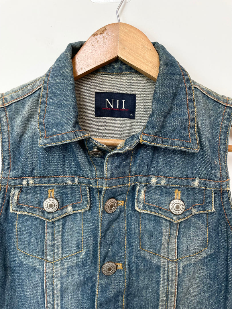 NII Denim Vest-Bust 34