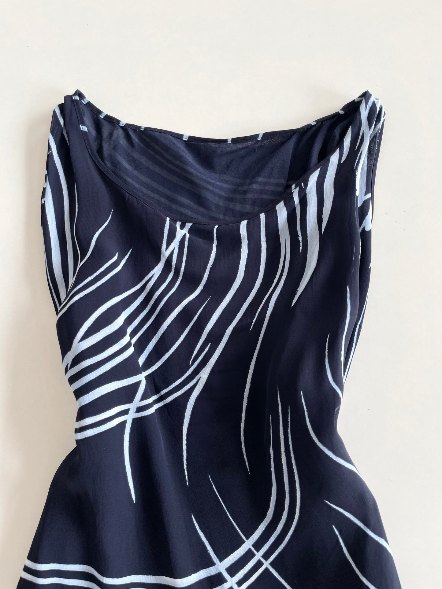 Vintage Blue Top-Bust 38