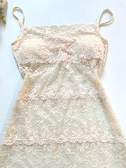 Lingerie Sheer Lace Dress-Bust 30 to 32