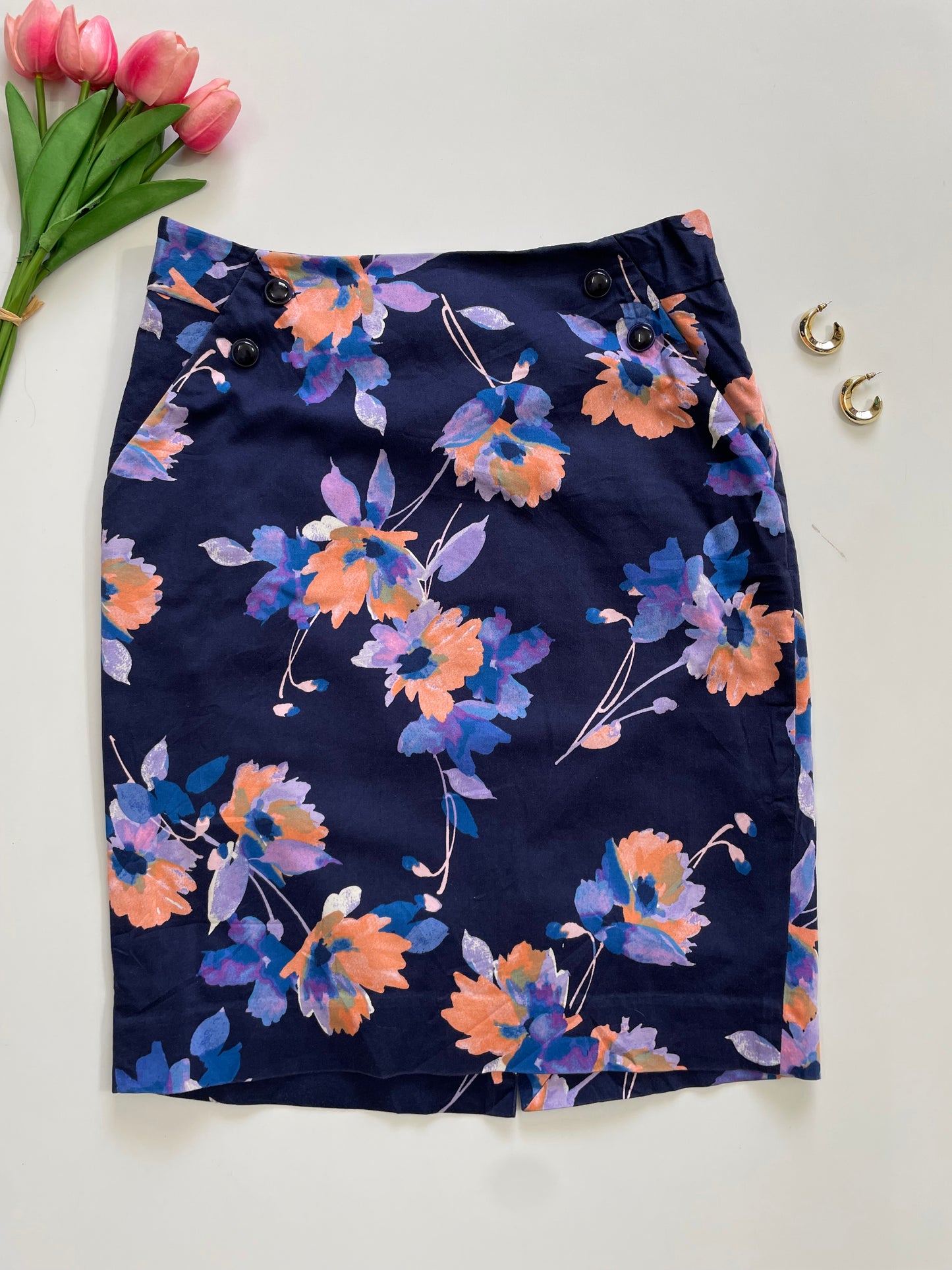 The Limiter Cotton Skirt-Waist 28