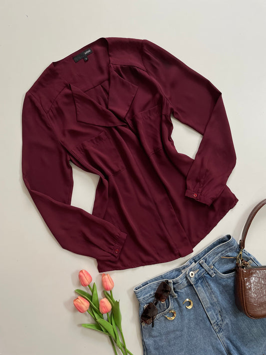 MIXXO MAROON TOP - BUST 34