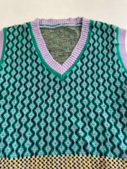Chunky Sweater Vest-Bust 42