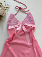 Load image into Gallery viewer, Lingerie Halter Neck Lace Sheer Dress -Bust 28 to 30
