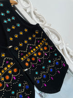 Load image into Gallery viewer, Hand Embroidered Christmas Sweater Vest-Bust 36
