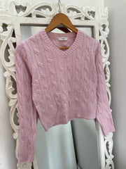 Twee Babypink Chunky Sweater-Bust 32