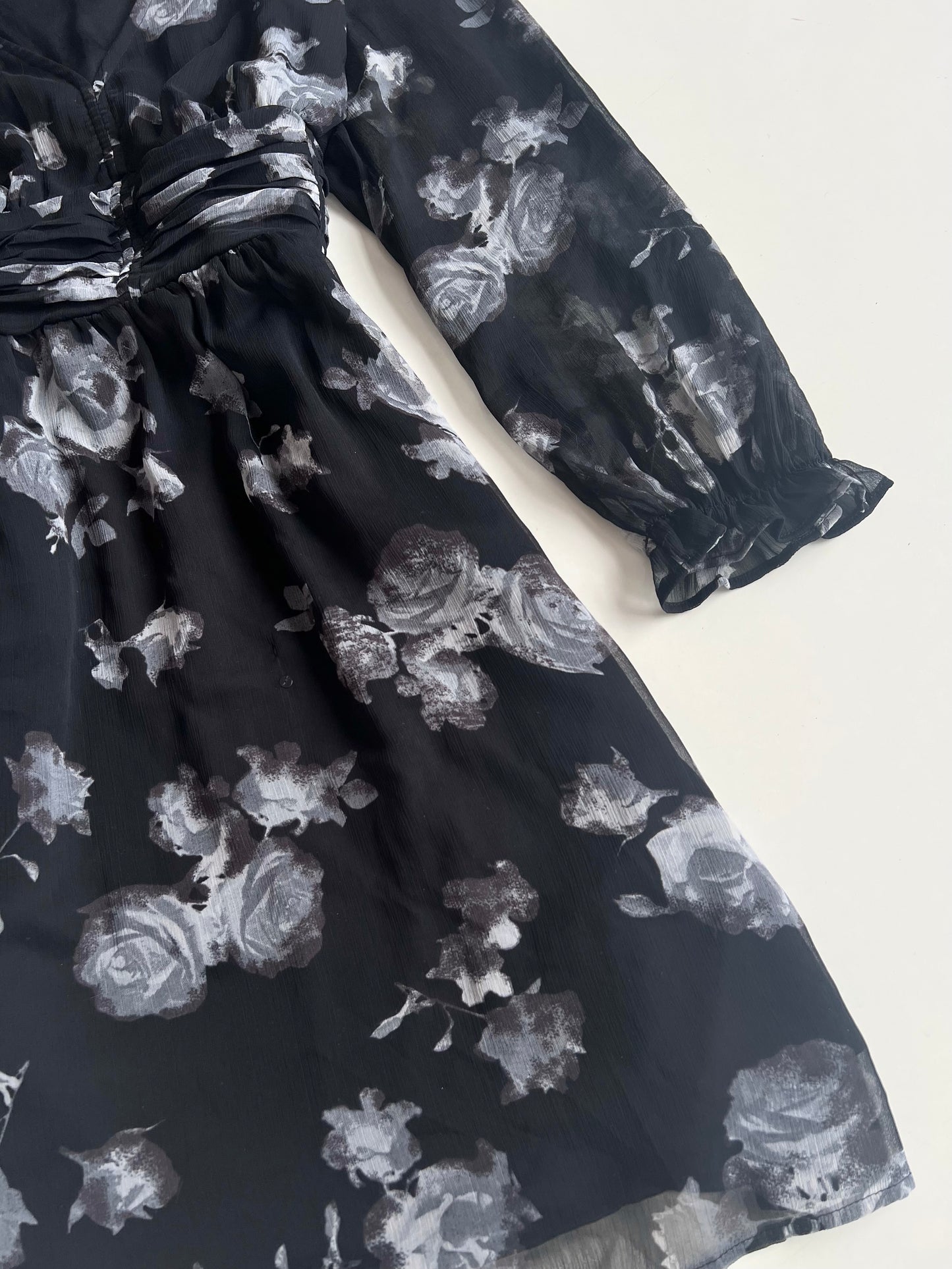 Clockhouse Floral Vintage Dress-Bust 44 to 46