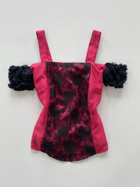 Lace Vintage Top-Bust 36