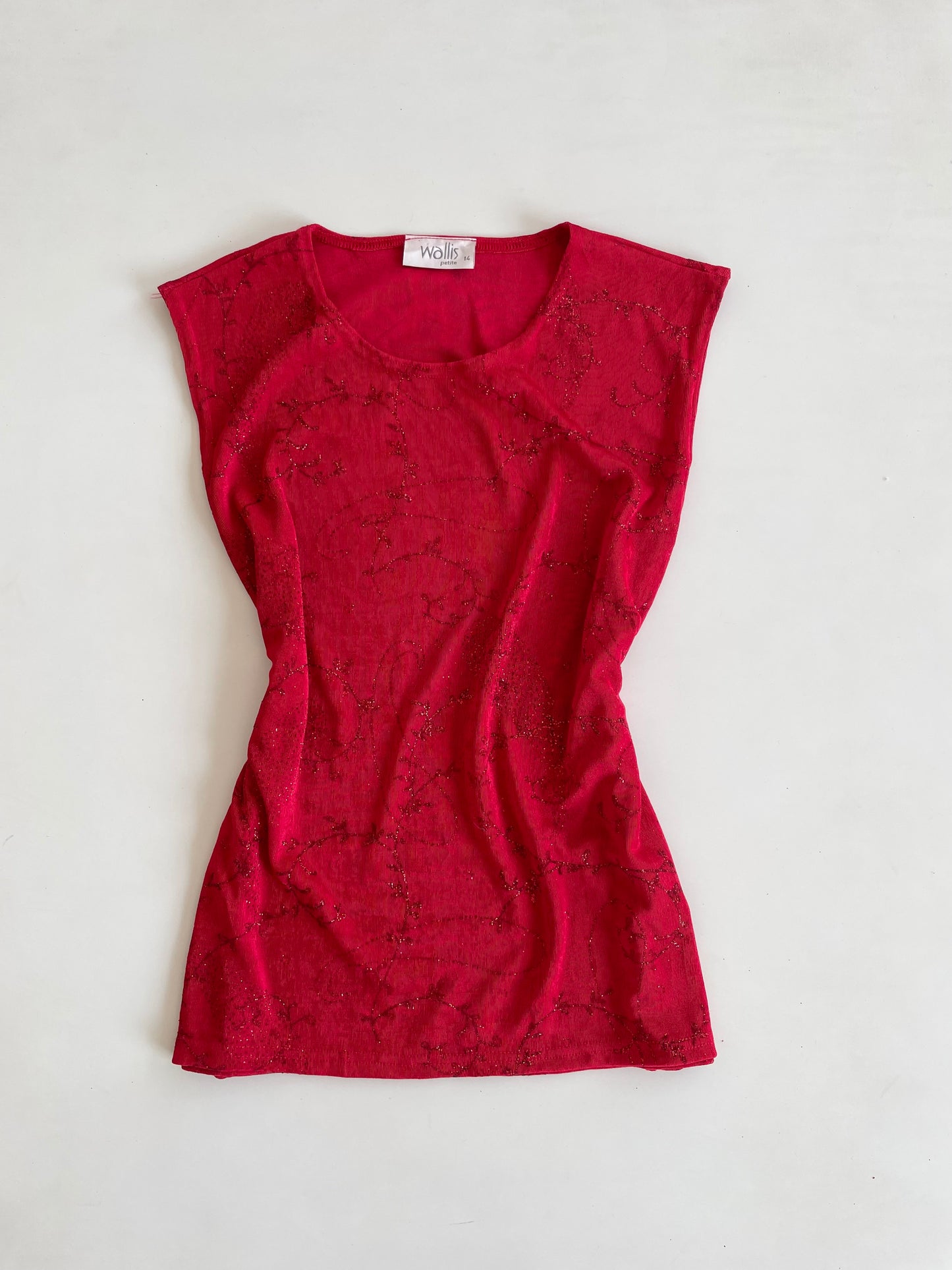 Wallis Glitter Top-Bust 38 to 42