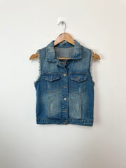Denim Vest-Bust 32