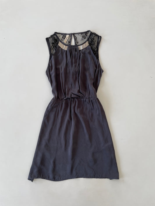 Vintage 100% Silk Dress-Bust 36