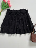 Load image into Gallery viewer, Gratitude Sequin Skirt-Waist 24 to 34
