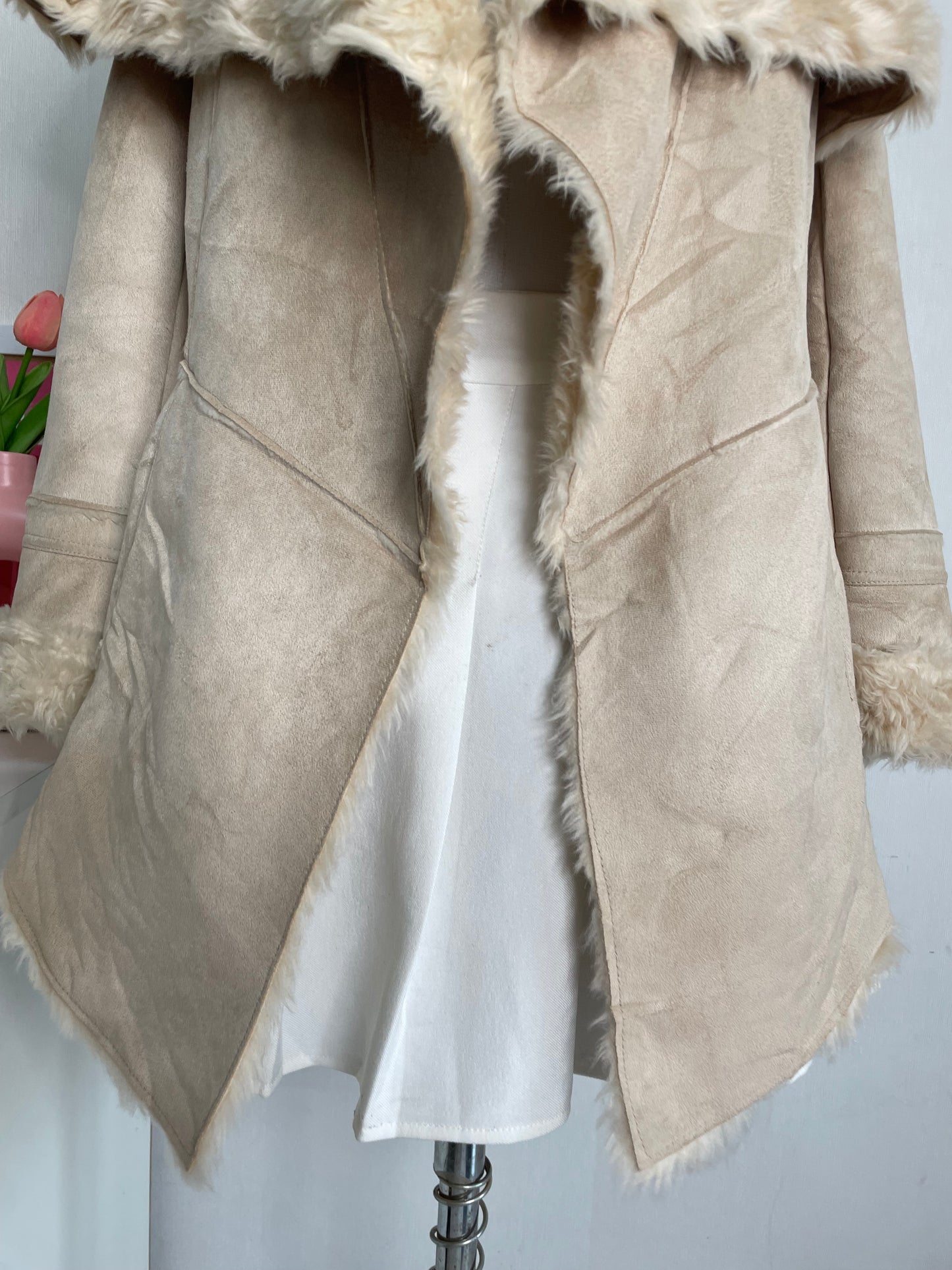 BERSHKA SUEDE JACKET-BUST 34