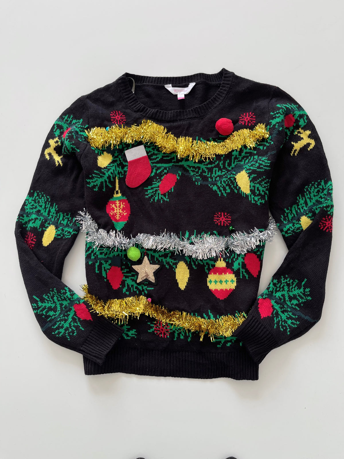 No Boundaries Christmas Sweater-Bust 44