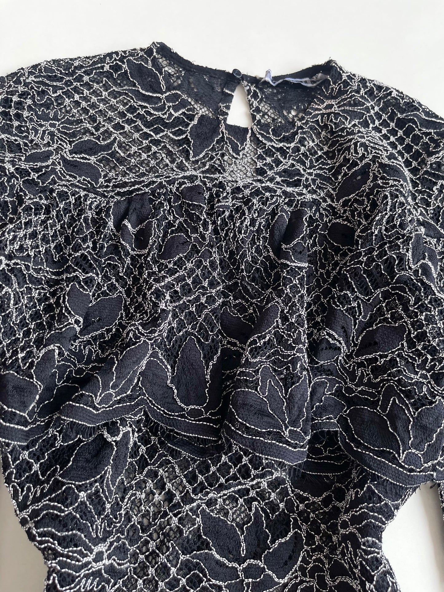 Zara Sheer Top-Bust 36