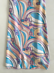 Vintage Pastel Skirt - Waist 24 to 26