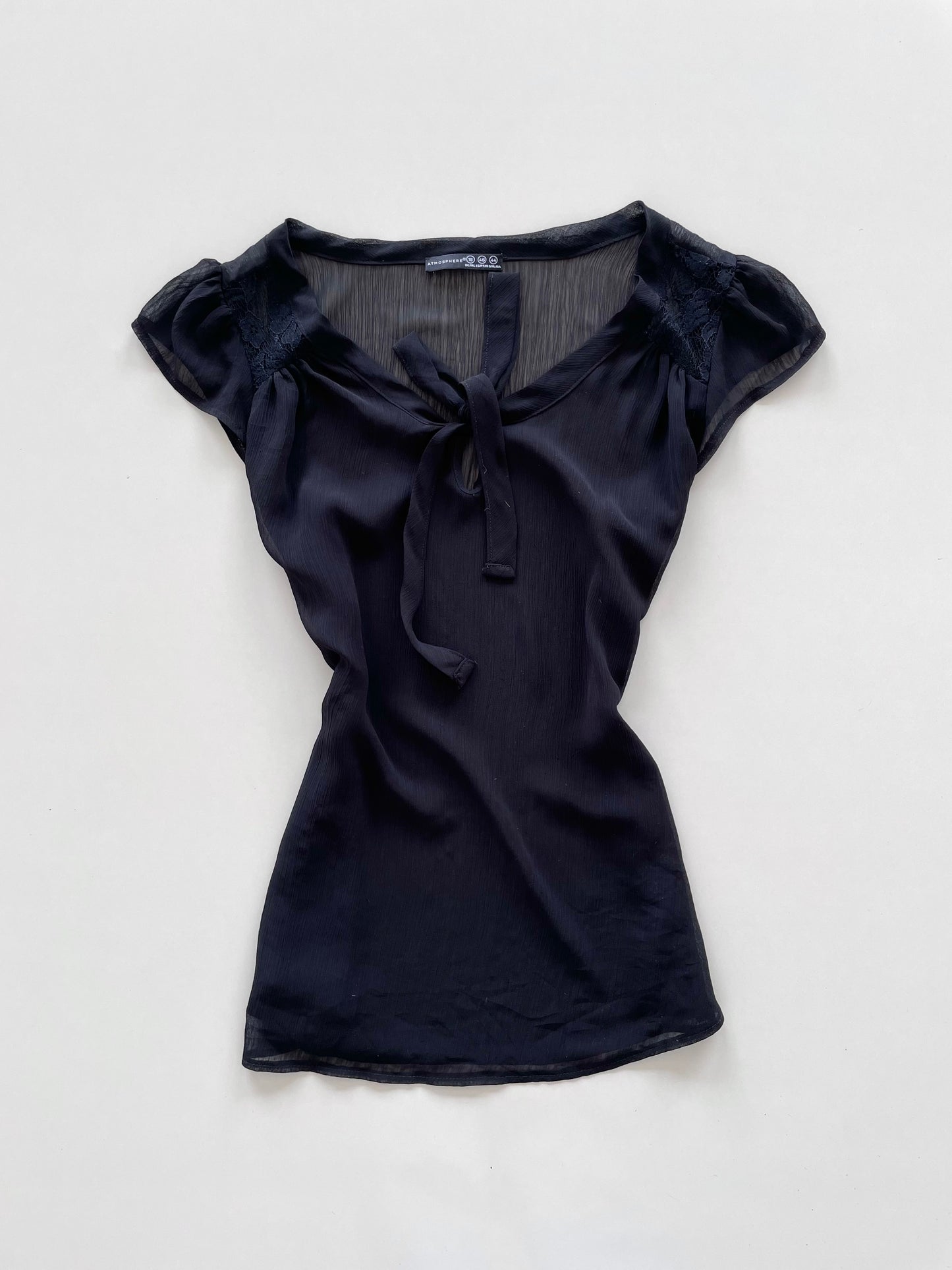 Atmosphere Sheer Top-Bust 44
