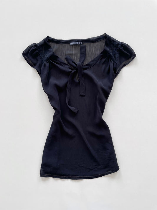 Atmosphere Sheer Top-Bust 44